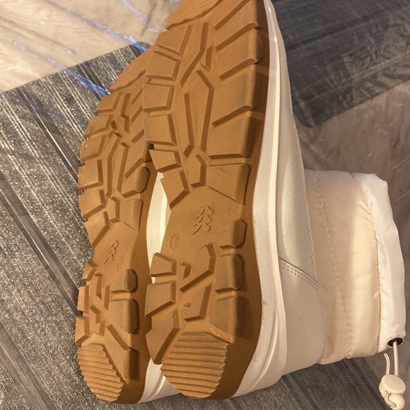 Winter boot, textile and leather upper, textile lining/Sock , man made material - Picture 5 of 7